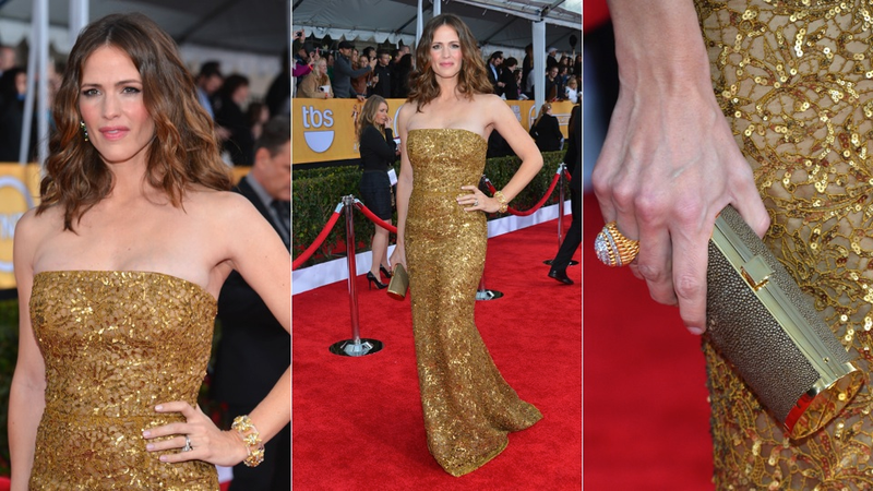 Illustration for article titled Classic Glamour and Fugly Failures at the SAG Awards